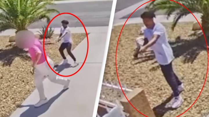 Shocking Moment Victim Miraculously Escapes Getting Shot At Point-Blank Range