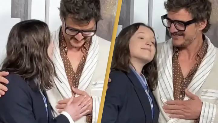 Pedro Pascal explained to Bella Ramsey why he does 'wholesome' hand pose on every red carpet