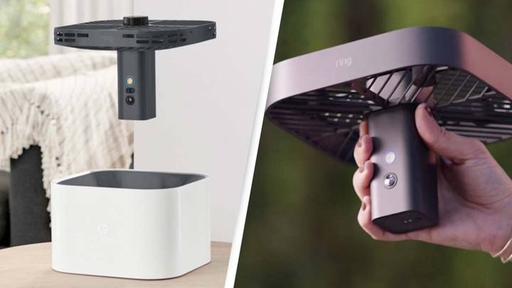 Ring door bell top drone