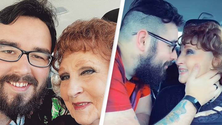 Man who was 18 when he married a 71-year-old pays tribute as she turns 80