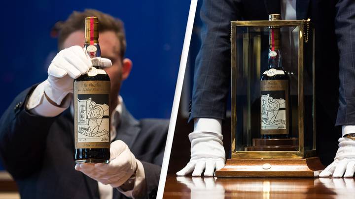 World's most expensive bottle of booze sells for eye-watering price at auction