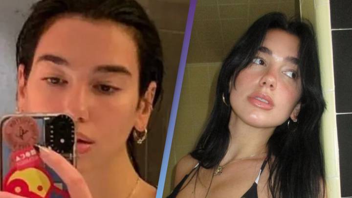 Dua Lipa fans shocked after spotting 'NSFW detail' in new bathroom pic
