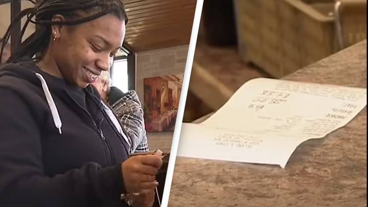 Waitress in shock after receiving $2,200 tip