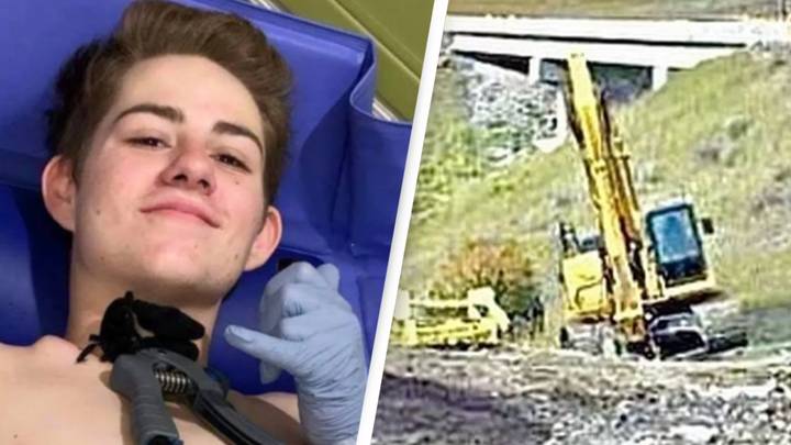 Man left with life-changing injuries after being chopped in half by forklift shares horrifying photo from the scene