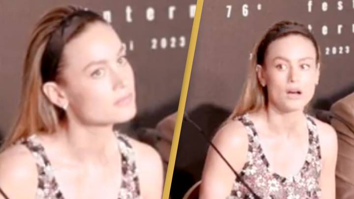 Brie Larson confused after being asked Johnny Depp question at Cannes Film Festival