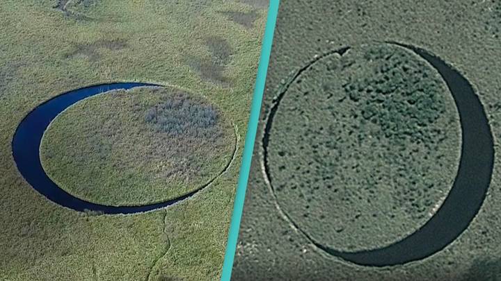 There's a circular island that floats and rotates but nobody's exactly sure how
