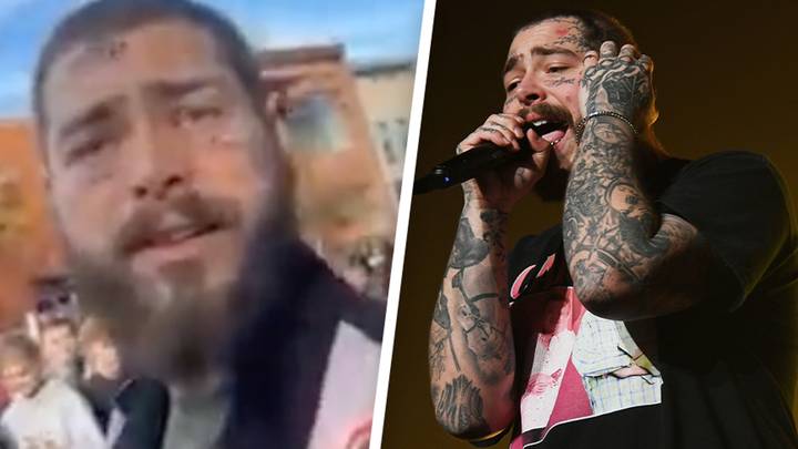 Post Malone has beautifully calm reaction as fan calls him a 'b***h' and tells him he sucks