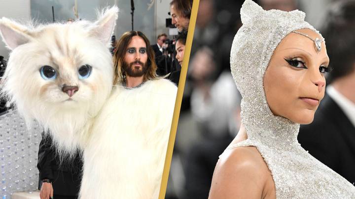 Jared Leto gives Doja Cat run for her money with bizarre cat costume at Met Gala