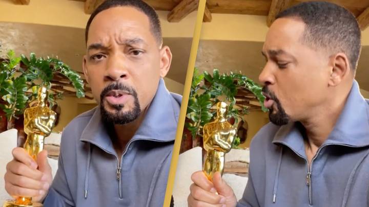 Will Smith makes fun of Oscars slap for the first time in new video