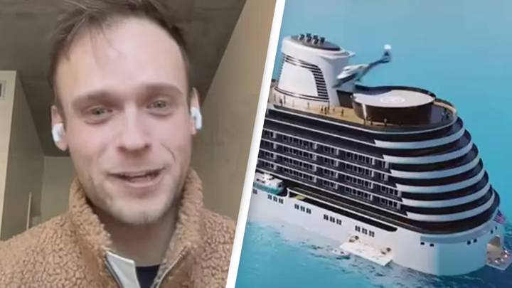 Man who bought apartment on cruise ship as it's cheaper than renting shares what it's like inside