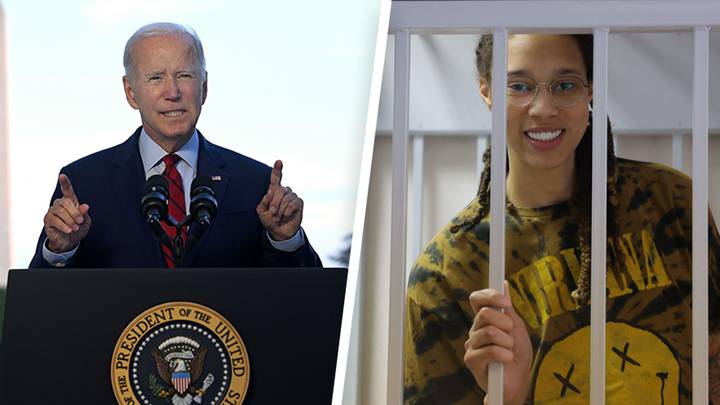 Joe Biden calls on Russia to release Brittney Griner 'immediately' after she was jailed