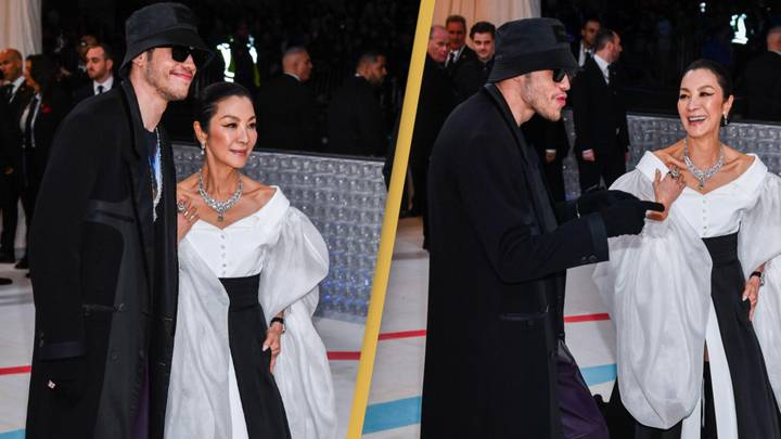 People think Pete Davidson is dating Michelle Yeoh after seeing them at the Met Gala together