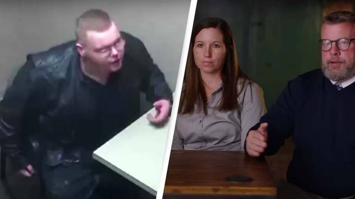 Interrogator shows how he tricked murderer into giving explosive confession on camera