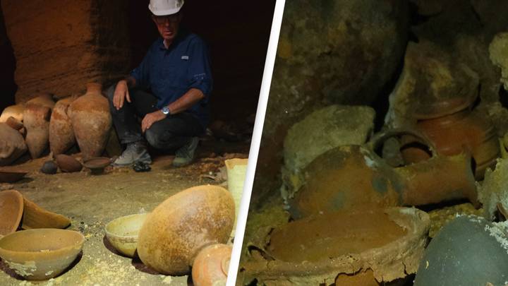 Ancient burial tomb dating back to the era of Egyptian Pharaoh Ramses II has been unearthed