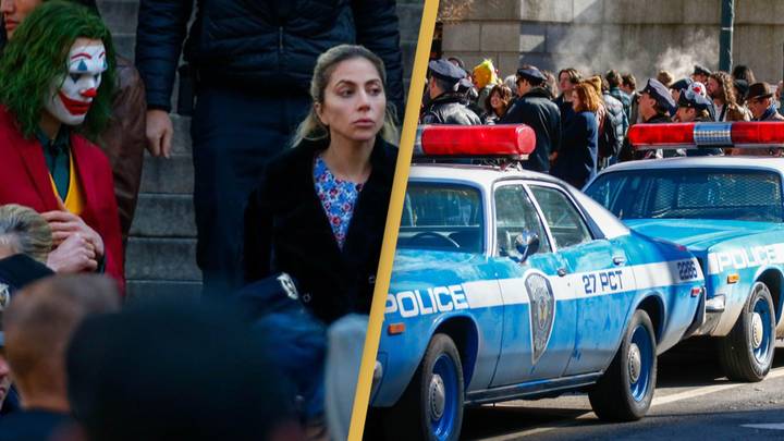 Lady Gaga fans crash the set of Joker 2 as she performs