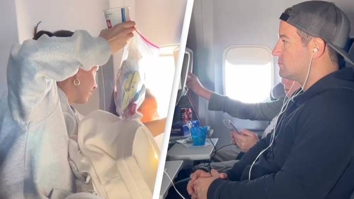 Woman sparks huge debate after revealing husband never sits with her and their children on a flight