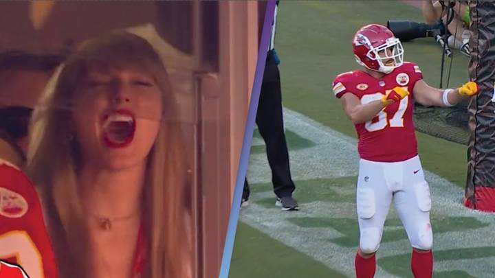 Taylor Swift screams ‘let’s f**king go’ after watching Travis Kelce score a touchdown
