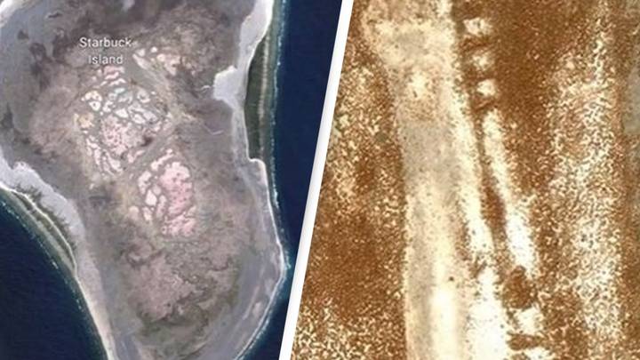 Google Earth User Discovers 'Crashed UFO' On Mysterious Island