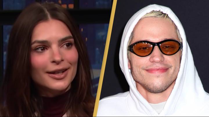 Emily Ratajkowski explained why she finds Pete Davidson so attractive a year before they started dating