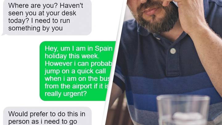 Boss slammed for demanding his employee jump on a Zoom call while on holiday