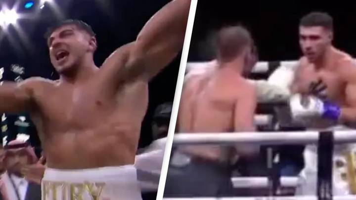 Tommy Fury hands Jake Paul his first ever defeat in boxing match