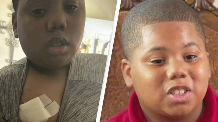 11-year-old boy who got shot by police after calling them speaks out