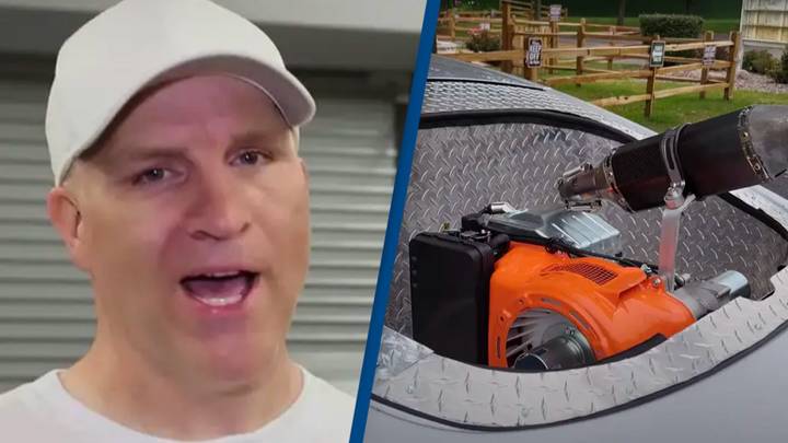 YouTuber puts gas generator in Tesla so he doesn’t have to plug it in on road trip