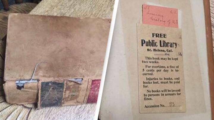 Man returns library book after nearly 100 years