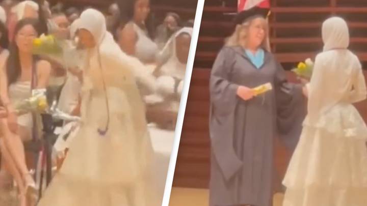 High school graduate denied her diploma on stage by principal after dancing during ceremony