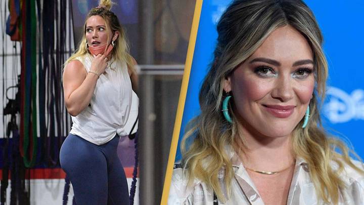 People confused after Hilary Duff gym photo goes viral