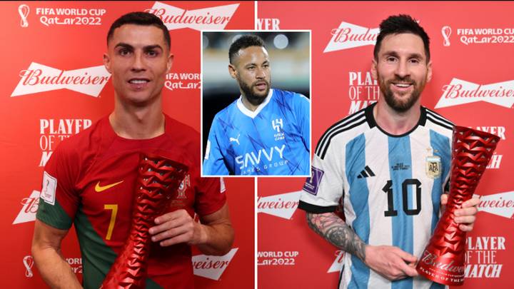 Cristiano Ronaldo and Lionel Messi included as top 10 players with highest percentage of MOTM awards named