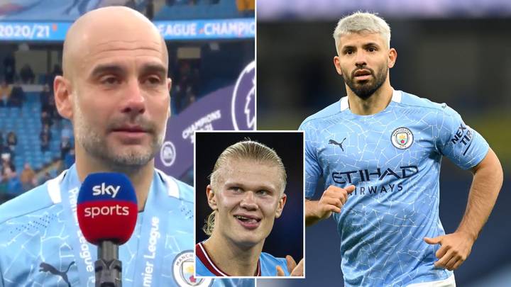 'Greatest lie ever told' - Pep Guardiola's emotional Sergio Aguero interview goes viral again, Erling Haaland has ended the debate