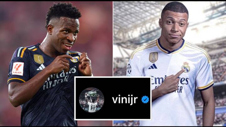 Fans think Vinicius Jr has confirmed that Kylian Mbappe's move to Real Madrid is happening