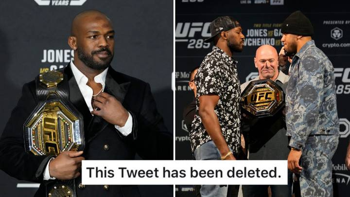 Jon Jones confused MMA fans with bizarre 'don't kill me' tweet as UFC star posted FIVE now-deleted messages