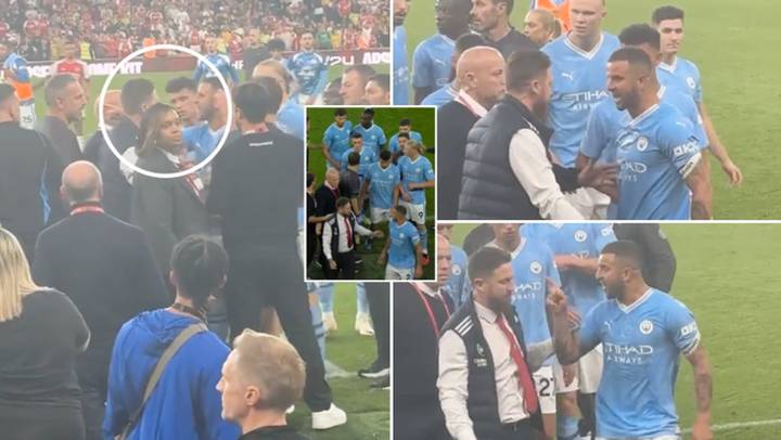 The real reason behind Kyle Walker's furious bust-up with Arsenal coach