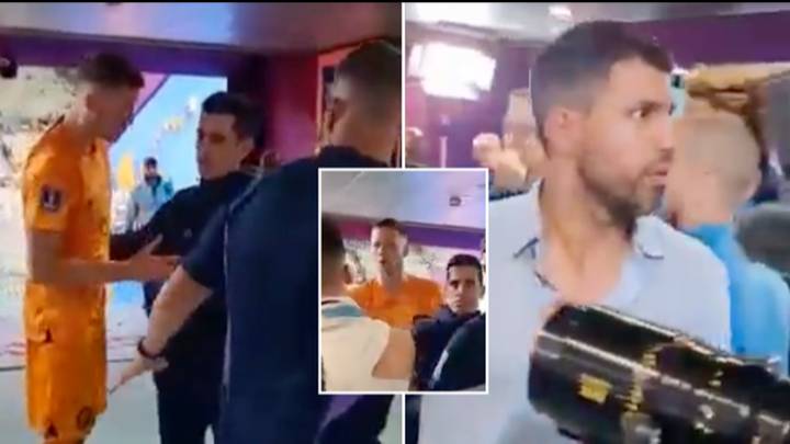 Unseen footage shows why Lionel Messi was furious with Wout Weghorst, even Sergio Aguero got involved