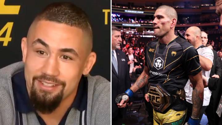 'Who let this guy in?': Robert Whittaker stunned by 'giant' Alex Pereira