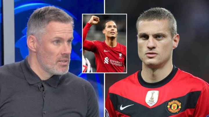 Jamie Carragher passionately defends Virgil van Dijk, claims he's 'far better' than Nemanja Vidic