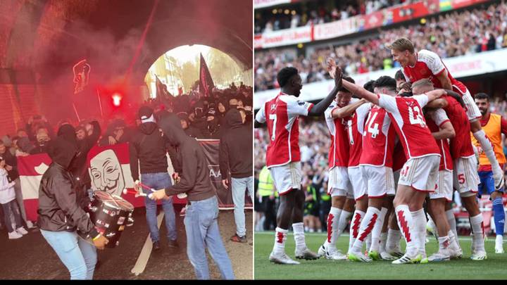 Arsenal named the 'most intimidating' fanbase in English football as surprise top five revealed by fan poll