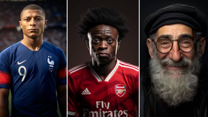 AI predicts what football stars will look like when they're 50 and the results are harsh