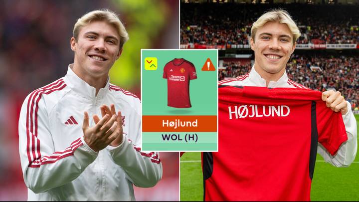 Rasmus Hojlund's Fantasy Premier League price has been revealed