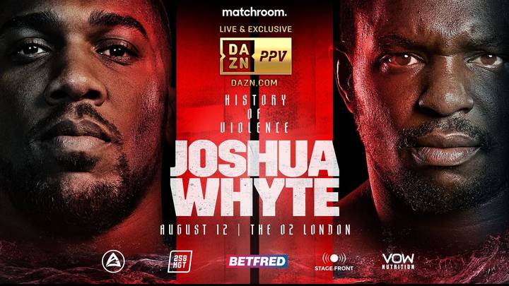 Anthony Joshua’s rematch with Dillian Whyte has been cancelled