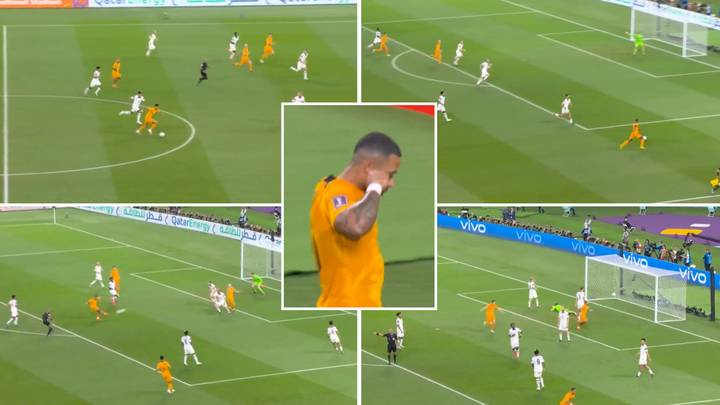 Netherlands score the best team goal of the tournament against USA, it was total football