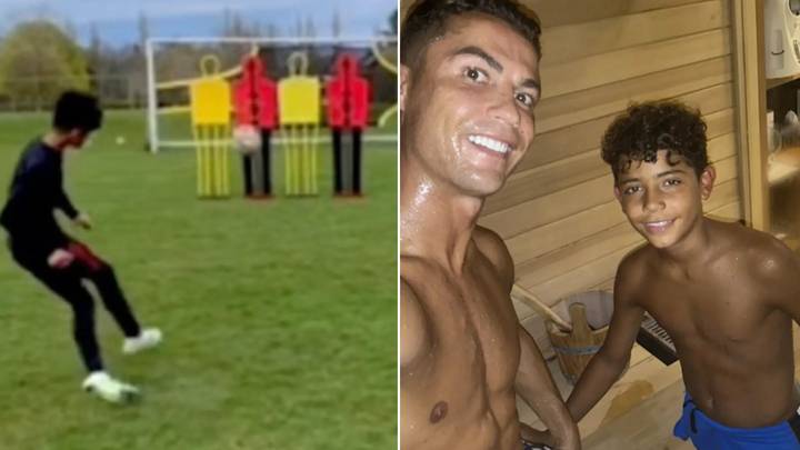 Cristiano Ronaldo Jr has found a new club after his dad left Manchester United