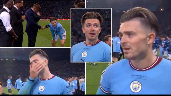 "It is so special..." - Jack Grealish gives emotional interview after Man City win Champions League