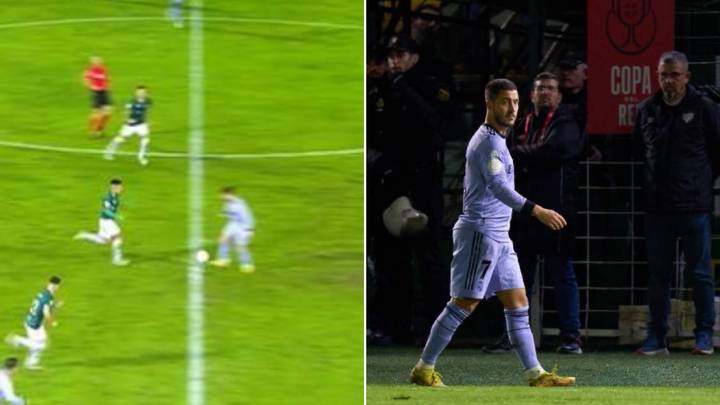 Eden Hazard ruthlessly slammed by Cacereno player for his showing in Real Madrid's cup win