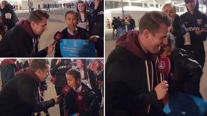 Young West Ham fan gives hilarious reaction to Europa Conference League victory