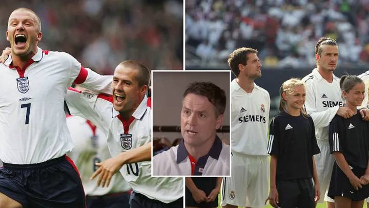 Michael Owen explains why he didn't form a close relationship with David Beckham at Real Madrid