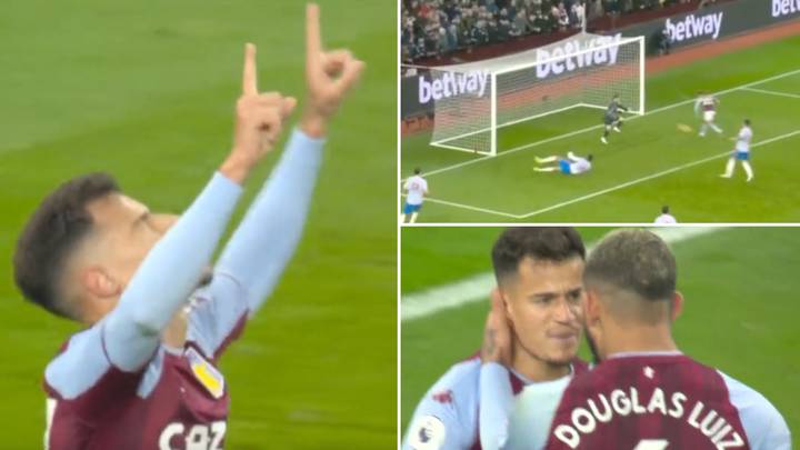 Philippe Coutinho Scores On Aston Villa Debut To Earn A Draw vs Manchester United
