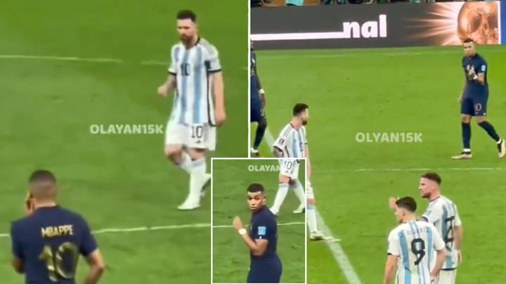 Footages emerges of Messi and Mbappe celebrating in each other's faces, Messi got the last laugh